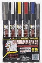 GUNDAM MARKER ガンダムマーカーベーシック6色セット