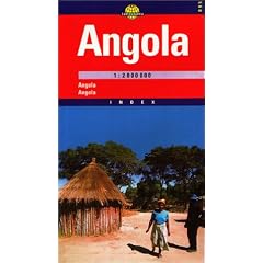 Angola Road & Travel Map by Cartographia (Cartographia World Travel Map)