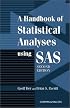 Handbook of Statistical Analyses Using SAS, Second Edition