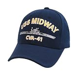 Navy Ship Caps USS Midway CVA 41