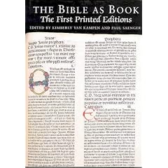 The Bible as Book: First Printed Edition v. 2