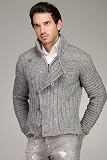 Review   / Just Cavalli Grey Knit Zip Up