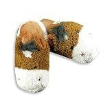 Kreative Kids Inc - Boys Horse Slipper, Cream, Brown