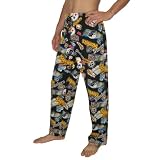 Mens NFL Pittsburgh Steelers Finest Cotton Thermal Sleepwear / Pajama Pants - Multicolor (Size: S)