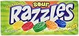 Sour Razzles Candy, 1.4oz Pouches, 24-Count