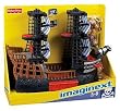 Fisherprice Imaginext Black and Red Pirate Ship with 2 Figures
