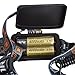 Boruit Zoomable LED Headlamp with Rechargeable Batteries Waterproof for Running
