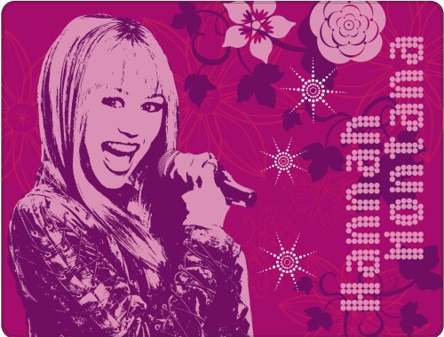 CharacterWorld Hannah Montana Microphone Fleece Blanket