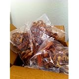 Pig Ears Strips Bulk - 1 Box with 10 Bags of 1lb Each | 100% Natural Dog Treats
