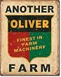 Another Oliver Farm Metal Tin Sign 12.5"W X 16"H