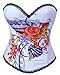 Wingeler Bustier Women Cool Rock N Roll Fashion Boned Corset-A160
