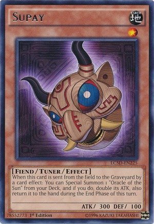Yu-Gi-Oh! - Supay (LC5D-EN225) - Legendary Collection 5D's Mega Pack - 1st Edition - Rare