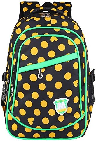 Kuresta Womens Backpack for High School Laptop Girls Book Bags Bookbag Yellow