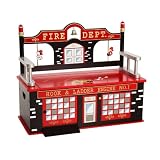 Firefighter Bench Seat w/ Storage
