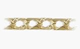Men's Thick 10 karat Gold Link Bracelet