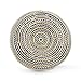 JanKuo Jewelry Curve Plus Size Two Tone Antique Style Cocktail Ring Ship in Gift Box