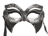 RedSkyTrader - Venetian Masquerade Bat Mask with Sparkling Designs