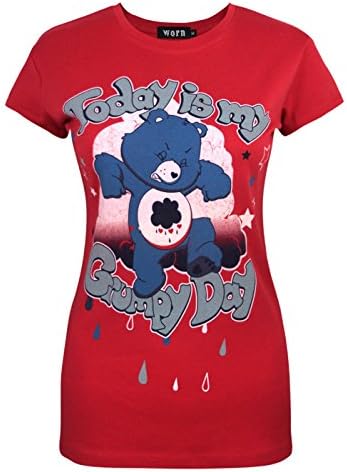 Care Bears Grumpy Day Women's T-Shirt By Worn (L)