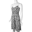 Adi Designs S. Max Black/White Strap Dress