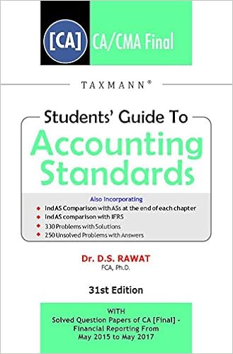 Students' Guide to Accounting Standard