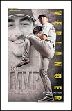 Detroit Tigers - Justin Verlander - 2011 AL MVP - Wood Mounted Poster Print