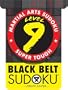 Martial Arts Sudoku Level 9: Black Belt Sudoku