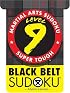 Martial Arts Sudoku Level 9: Black Belt Sudoku (Martial Arts Sudoku)