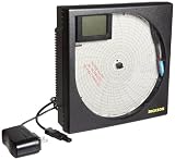 Dickson TH803 High Resolution Temperature and Humidity Chart Recorder with Display, and Alarm,8