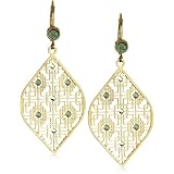 Liz Palacios Plumas Pacific Opal Crystal Gold