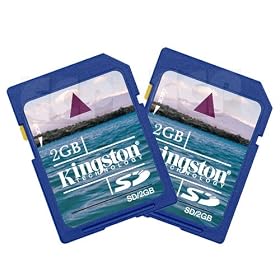 Casio Exilim QV-R3 Digital Camera Memory Card 2x 2GB Standard Secure Digital (SD) Memory Card (1... by 