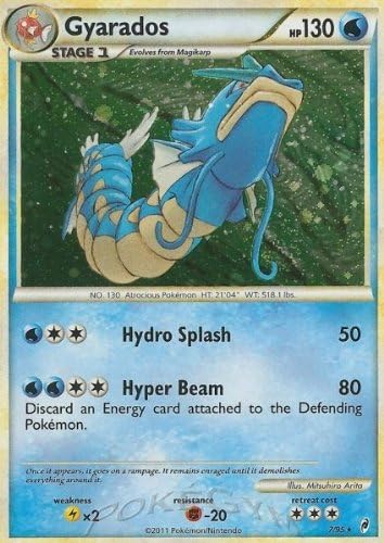 Pokemon - Gyarados (7/95) - Call of Legends - Reverse Holo