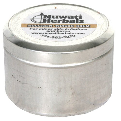 Nuwati Herbals Moccasin Tracks Balm, 4 Ounces by Nuwati Herbals