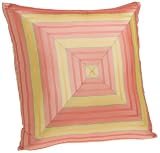 Oscar by Oscar de la Renta Covent Garden 18-by-18-Inch Mitered Silk Decorative Pillow