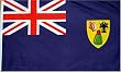 Turks and Caicos Island National Country Flag - 3 foot by 5 foot Polyester (New)