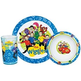 Wiggles - Dinnerware - Plate, Cup and Bowl Set