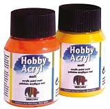 Nerchau 362706 Hobby Acrylfarben matt 59 ml Schwarz
