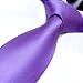 The Tie Cravate Company Quality - Cravate en Soie tissée - Solid Ribbed Plain - Violet - Lilas