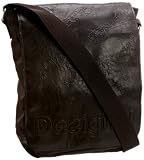Desigual Meletin Med Everyday Bag Fresh Chocolat 21X56016047U, Sac &agrave; main homme - Marron-TR-B3-90