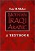 Modern Iraqi Arabic: A Textbook