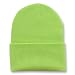 Blank Winter Long Beanie Cap , Melon