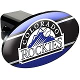 Colorado Rockies MLB Trailer Hitch Cover