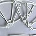 NiGHT LiONS TECH Replacement Spare Parts for Syma X8 X8C X8W Venture RC Quadcopter 4pcs Main Blade Propeller & 4pcs Propeller Protectors Blades Frame & 4pcs Landing Skid (White)