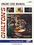 Engine Code Manual (Chilton's Total Service)