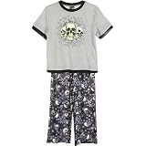 Jelli Fish Inc. Skulls 2PC Pajama Set