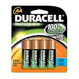 Buy Duracell Rechargeable AA NiMH Batteries, MIGNON HR6 DC1500, 2450mAh, 8-Count... by Duracell