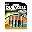 Duracell Rechargeable AA NiMH Batteries, MIGNON/HR6/DC1500, 2450mAh, 8-Count Package (Pack of 2)