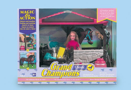 Grand Champions - Pferdestall mit Figur Grand Champions - Pferdestall mit Figur