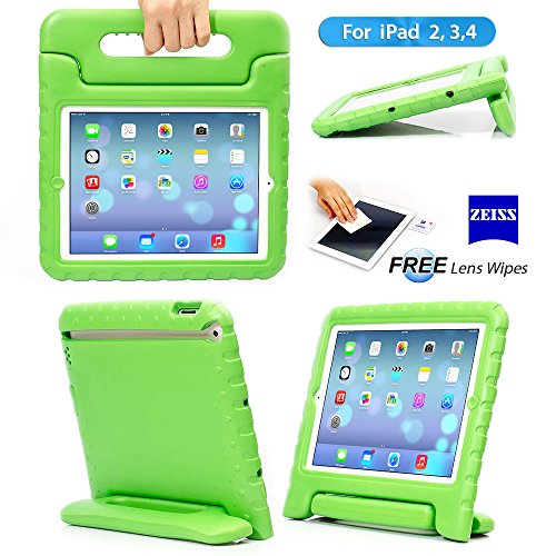 Shop TRAVELLOR New Hot Item Ipad 2/3/4 Case Winpartner Travellor Silicone Plastic Dual Protective Back Cover Kid Proof Extreme Duty Case Standing Case for ipad 4, ipad 3, ipad 2 Shockproof- Multiple Color Options (EVA-GREEN) and other tablet accessories at Amazon.com