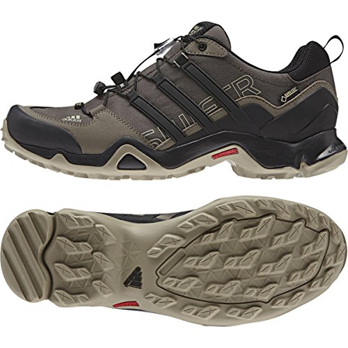 adidas Outdoor Men's Terrex Swift R GTX Umber/Black/Grey Blend Sneaker 10.5 D (M)