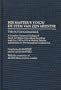 His Master's Voice/De Stem van zijn Meester: The Dutch Catalogue, A Complete Numerical Catalogue of Dutch and Belgian Gramophone Recordings made from ... Sound Collections Discographic Reference)